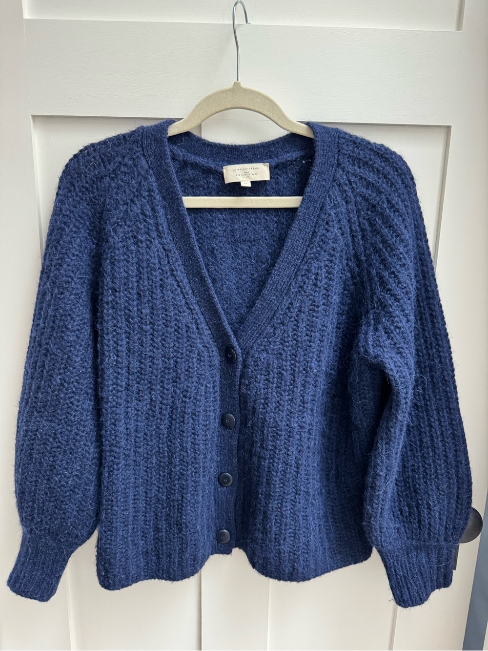 Sezane - Basile Cardigan Navy